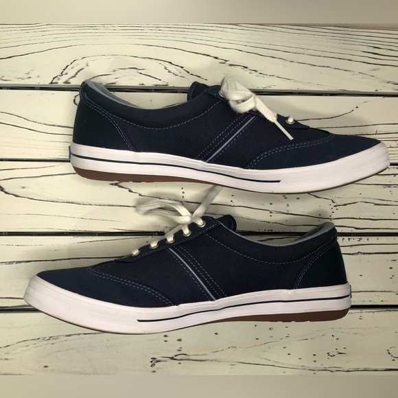 Keds Navy Ortholite Cushioned Comfort Lace Up Sneakers Size 10 - Picture 6 of 9